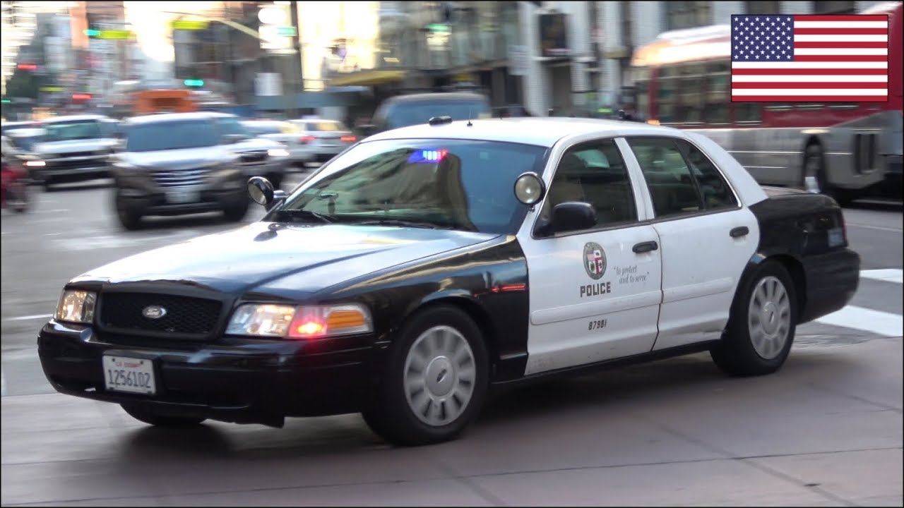lapd cop car